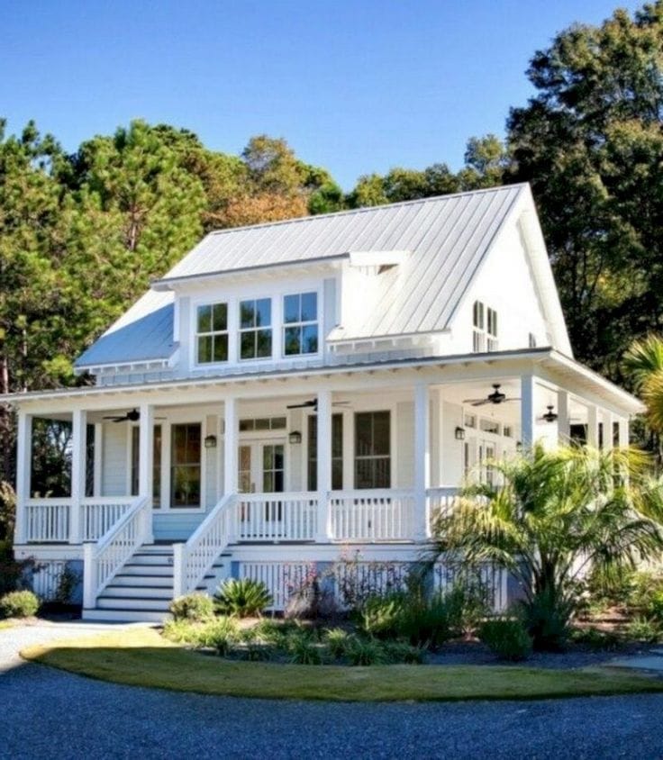 Embracing the Charm of a Small Farmhouse with a Welcoming 2