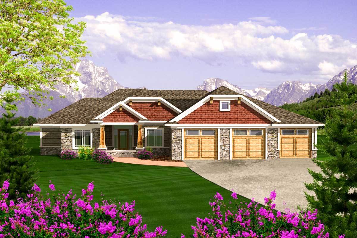Embracing the Ranch Life The Appeal of a Three-Car Garage Home 3