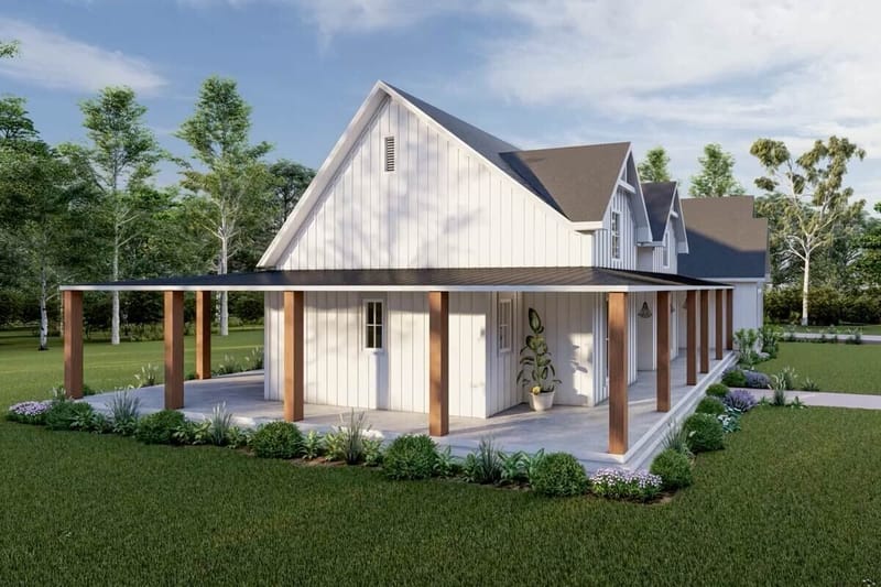 Embracing the Timeless Appeal of a Farmhouse with a 4