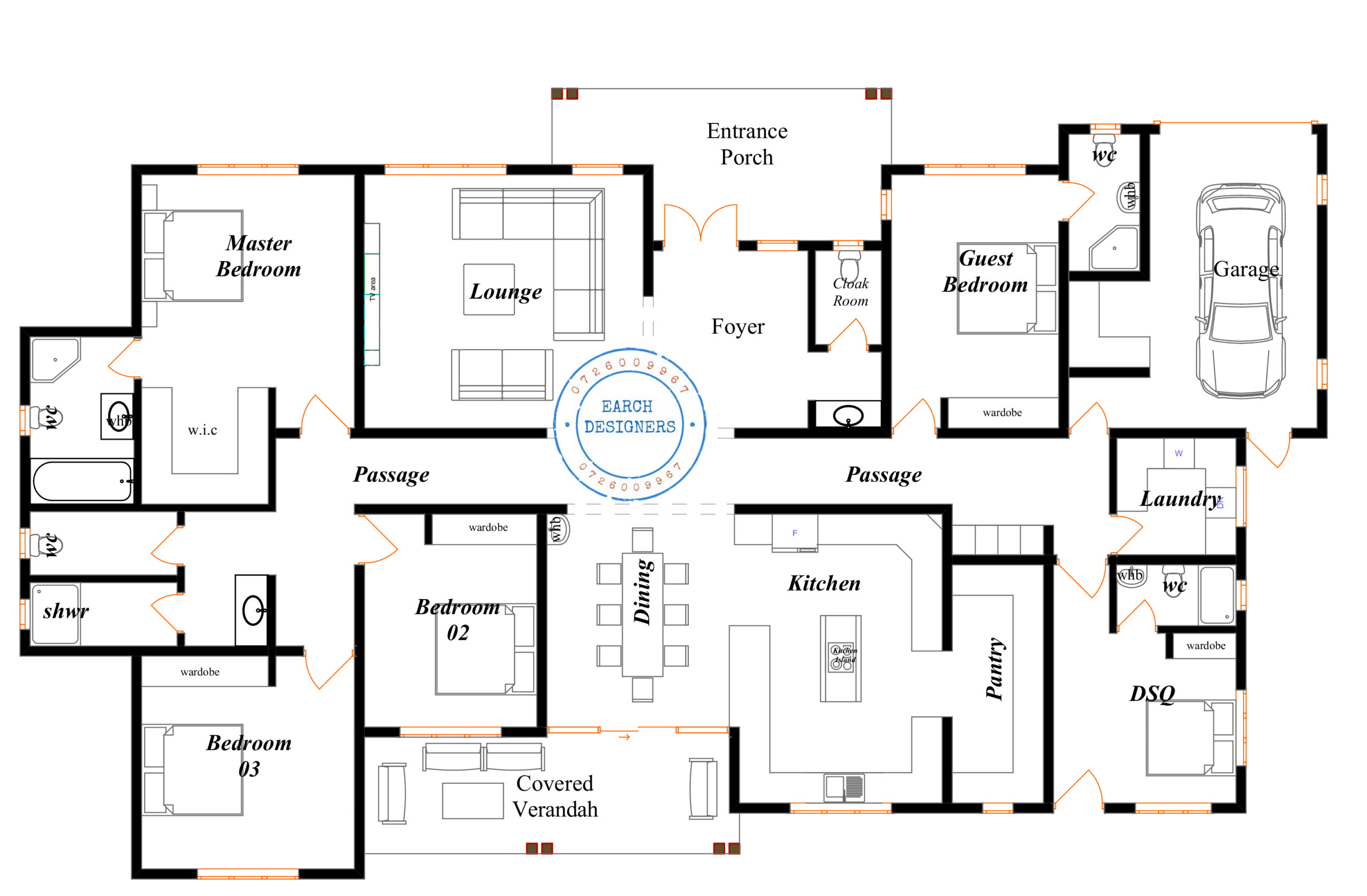 Essential Considerations Before Choosing a 5 Bedroom House Design 5