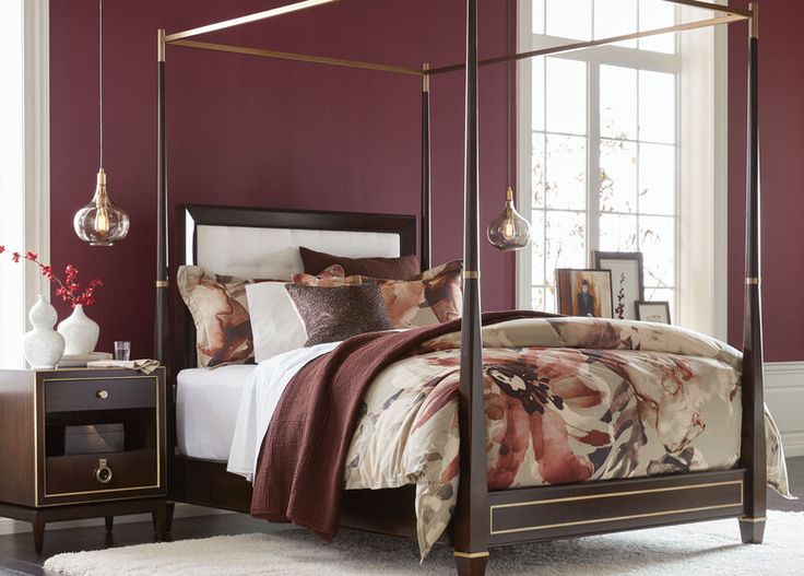 ethan allen 4 poster bed 4