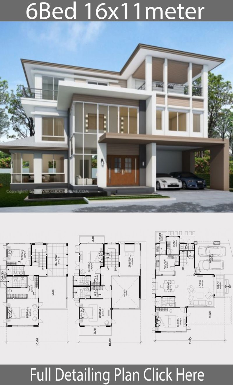 Exploring the Art of Space 6 Bedroom House Plans in 2
