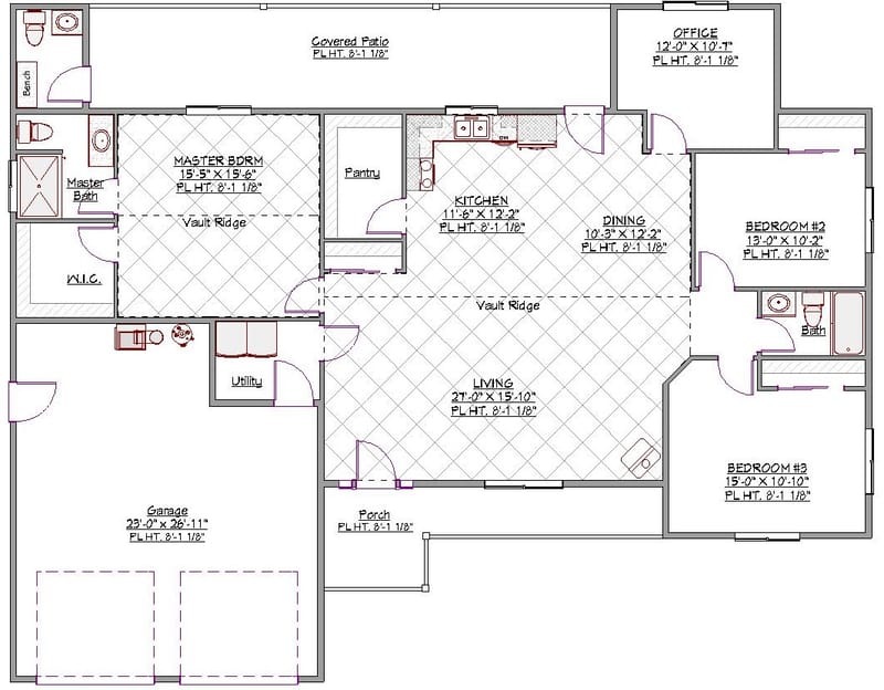 Exploring the Enduring Appeal of 3 Bedroom 2 Bath House Plans 5