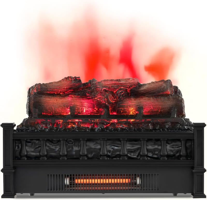 fake logs for electric fireplace 2