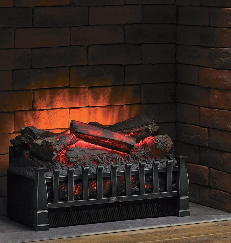 fake logs for electric fireplace 4