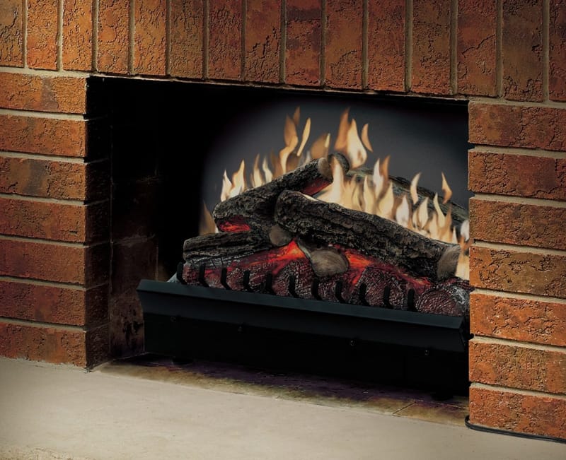 fake logs for electric fireplace 5