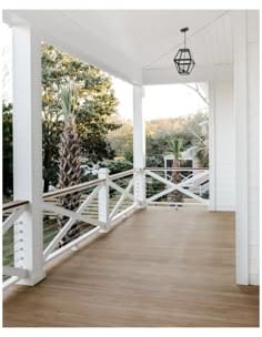 farmhouse criss cross porch railing 2