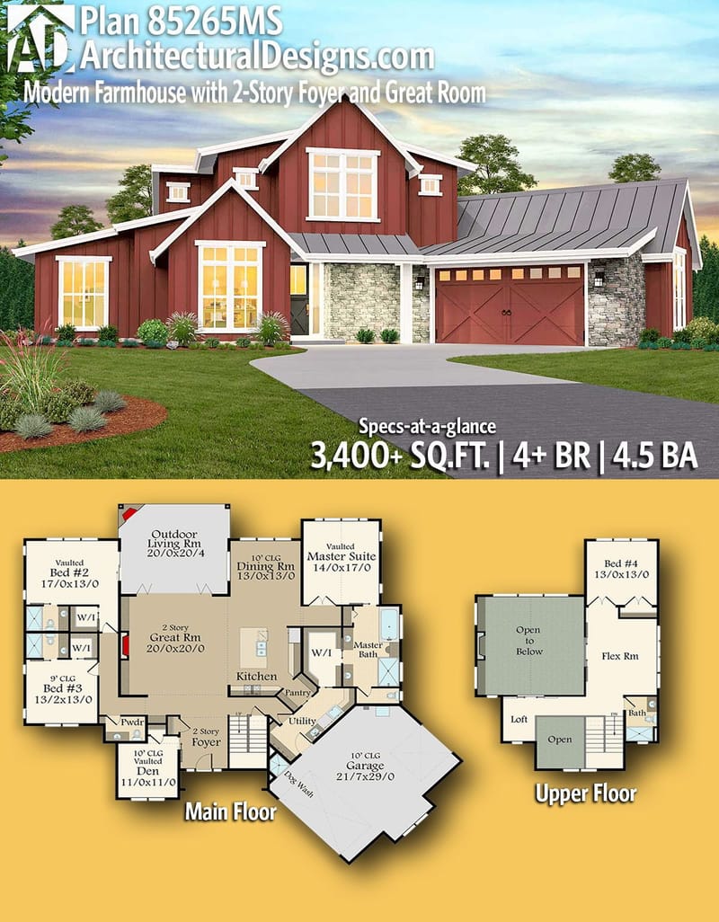 farmhouse floor plans with basement 4