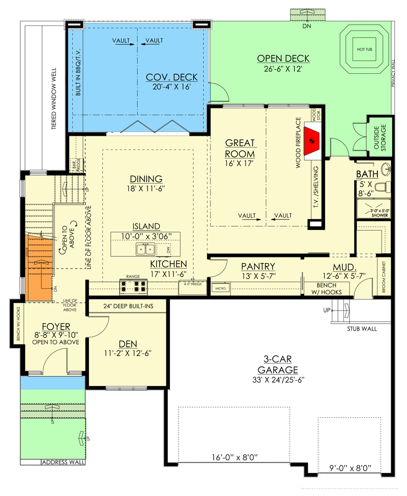 farmhouse floor plans with basement 3