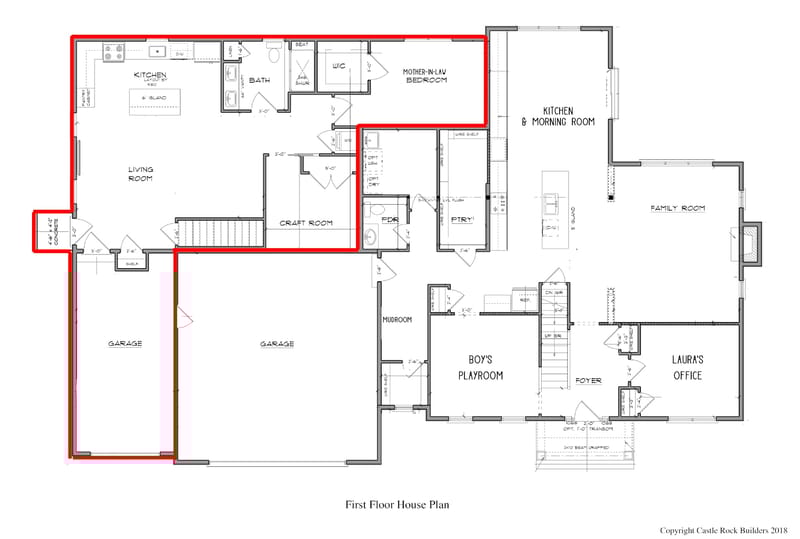 farmhouse plans with mother in law suite 2