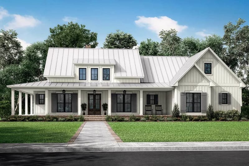 farmhouse plans wrap around porch 2