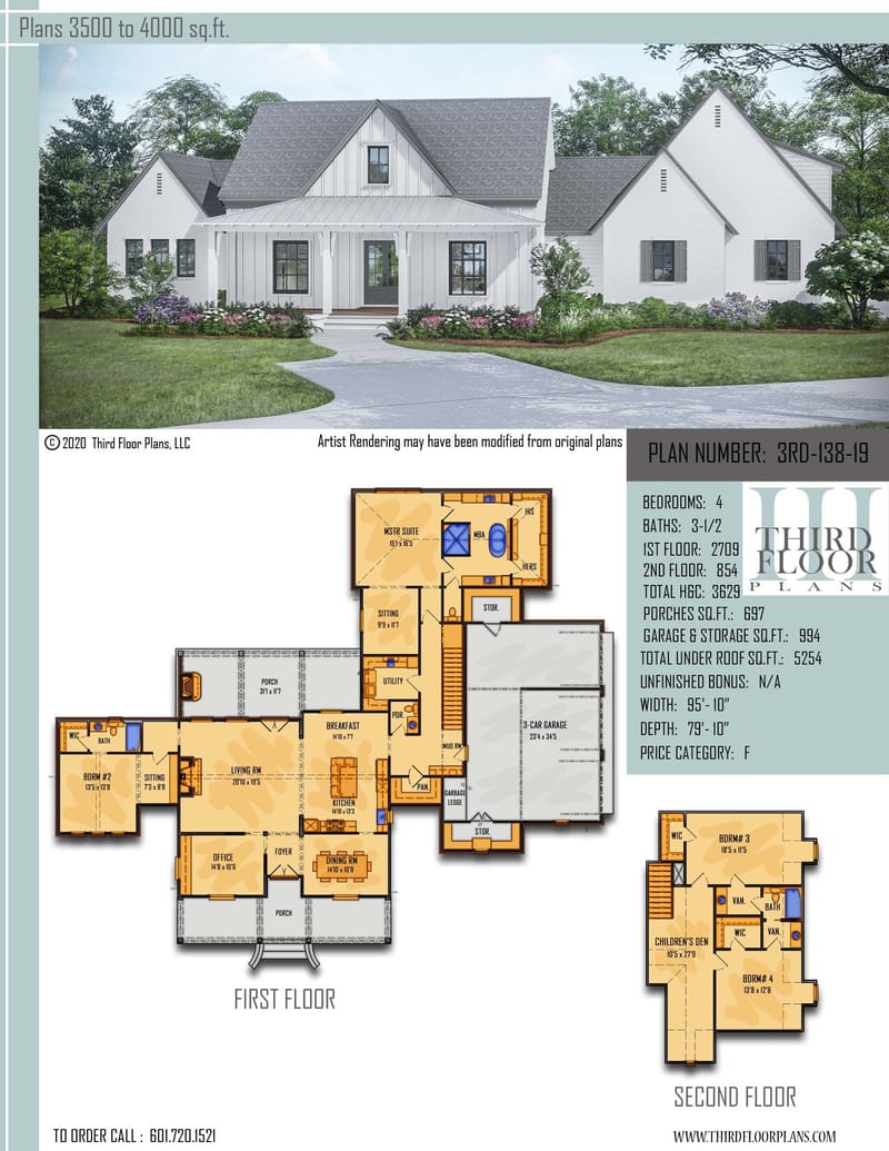 farmhouse ranch with inlaw suite plans 4