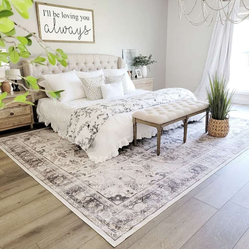 Finding the Perfect Area Rug for Under Your King Bed The Definitive Guide 4