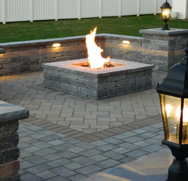 fire pit on concrete slab 5