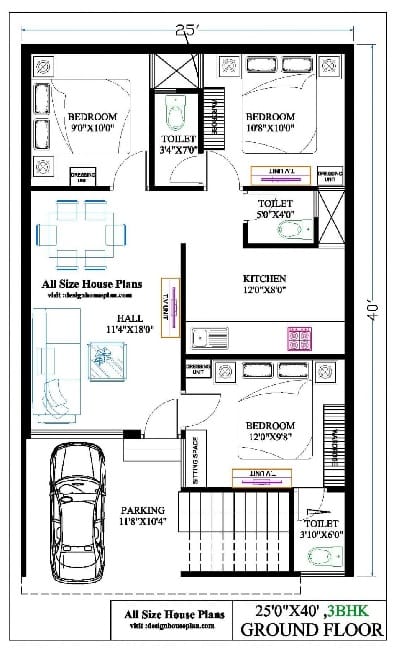 floor plan 1000 sq ft 1