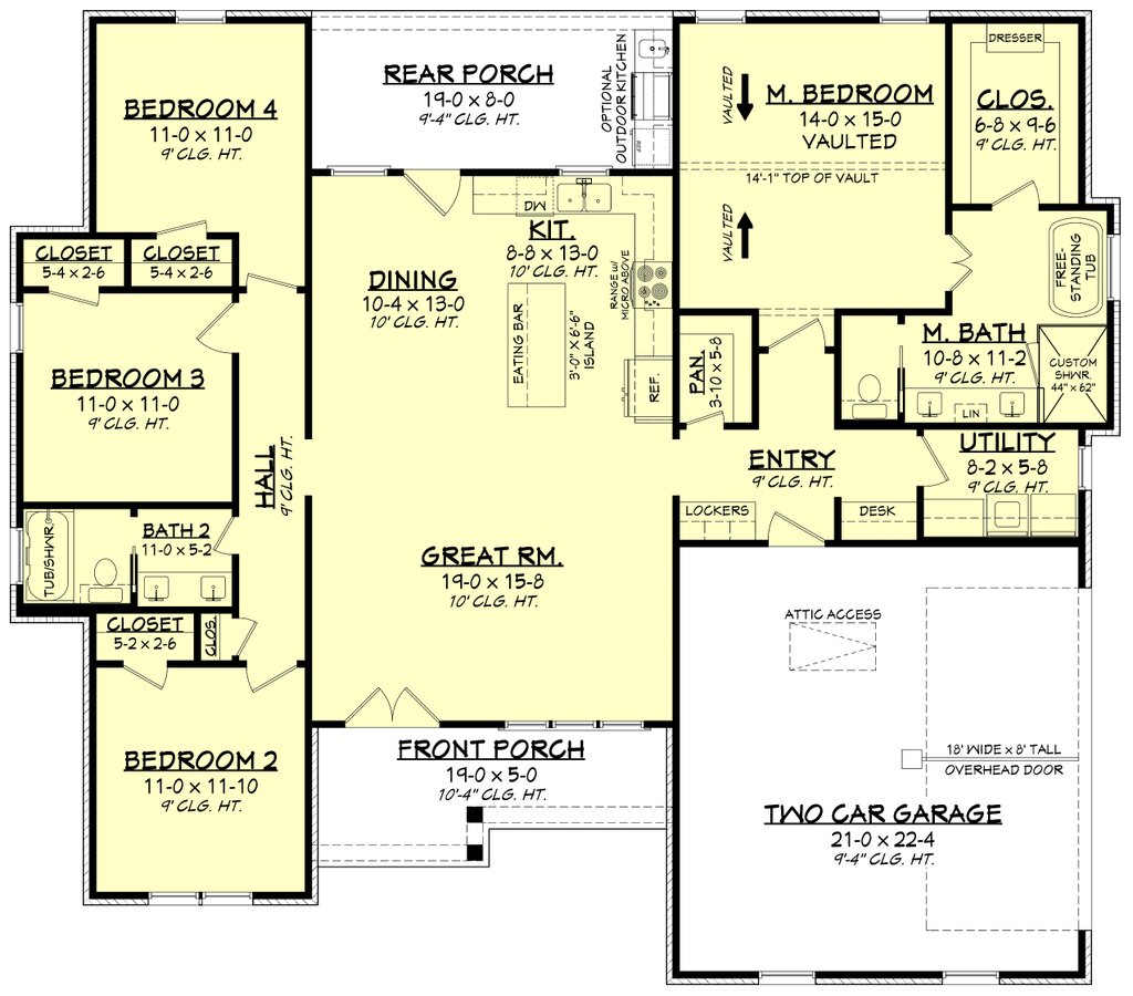 floor plans 1800 sq feet 5