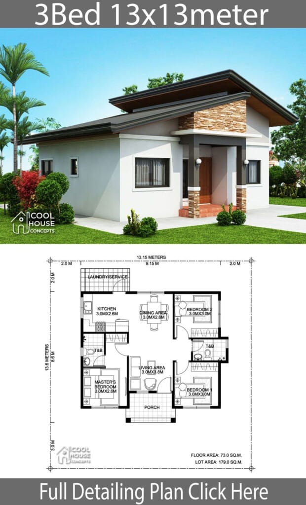 floor plans for 3 bedroom house 2