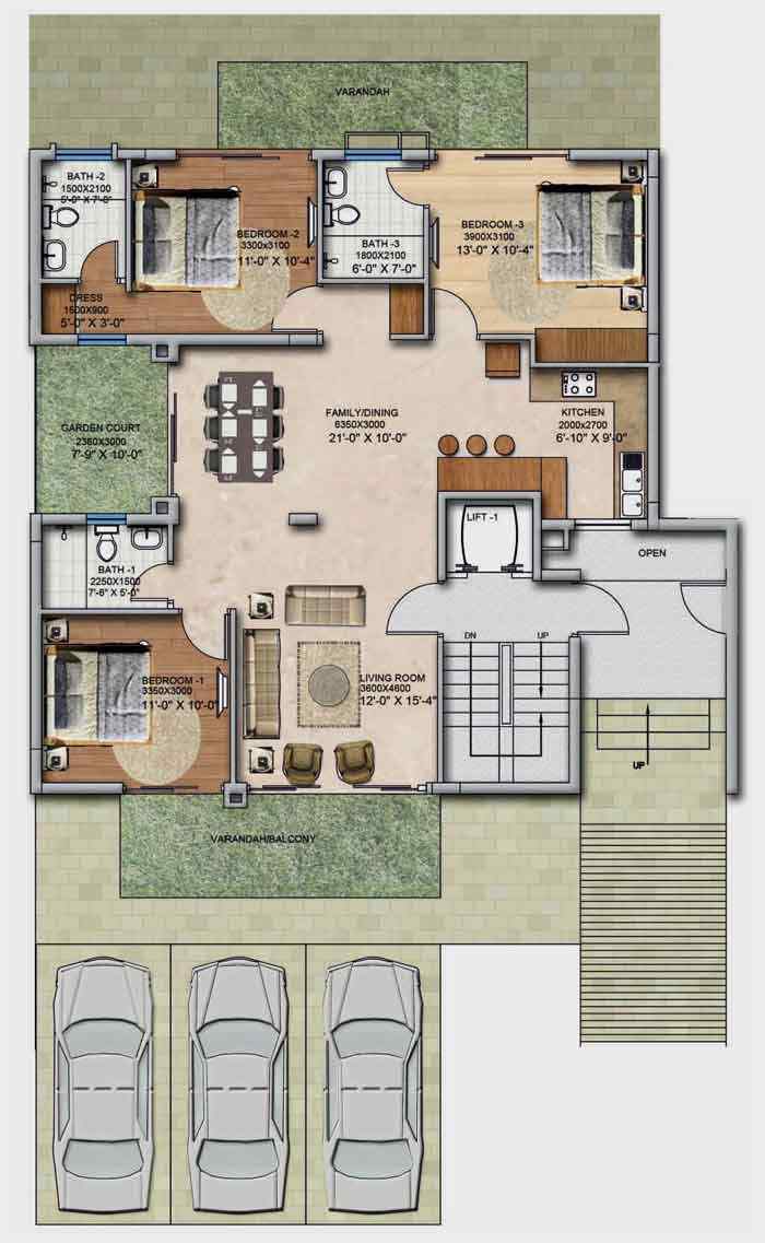 floor plans for 3 bedroom house 3