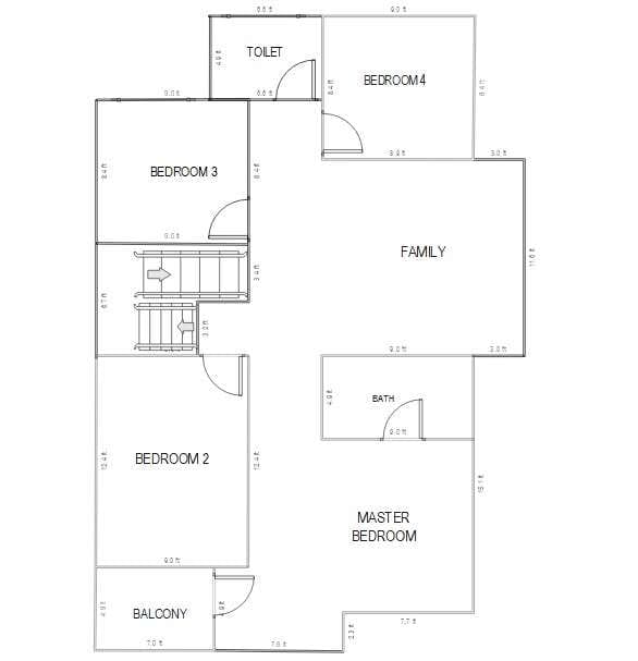 floor plans for a 4 bedroom house 5