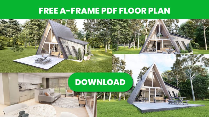 free a frame cabin plans 1