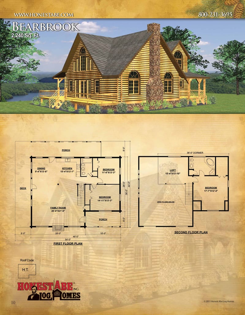 From Blueprint to Bliss Finding the Ideal 2 Story Cabin Floor Plan for Your Lifestyle 2