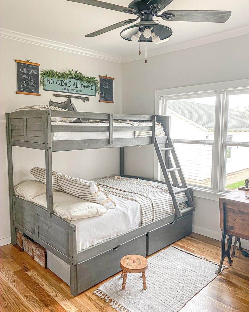 From Tiny Room to Dream Space Queen Over Twin Bunk Bed Solutions 5