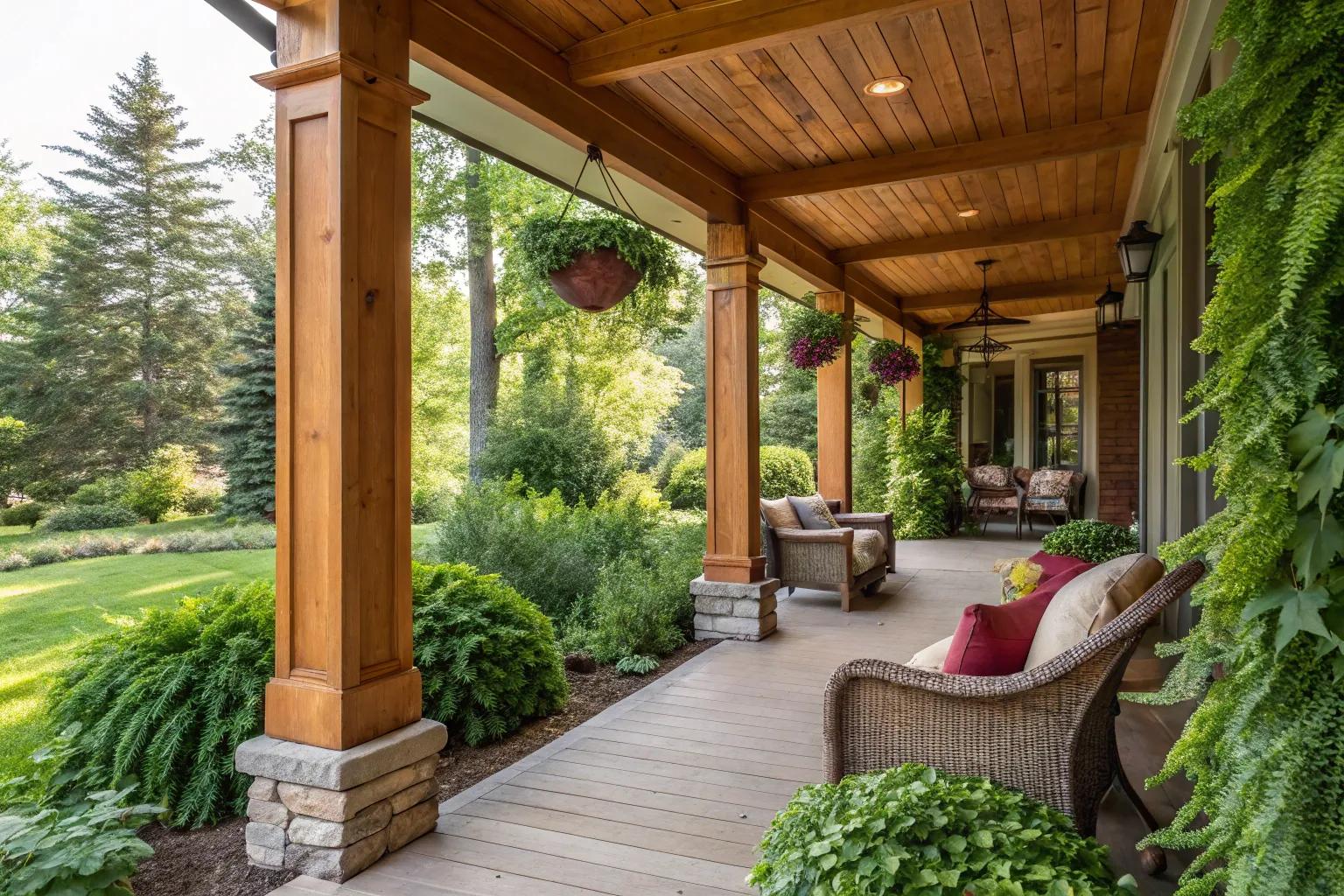 front porch ideas with stone 5