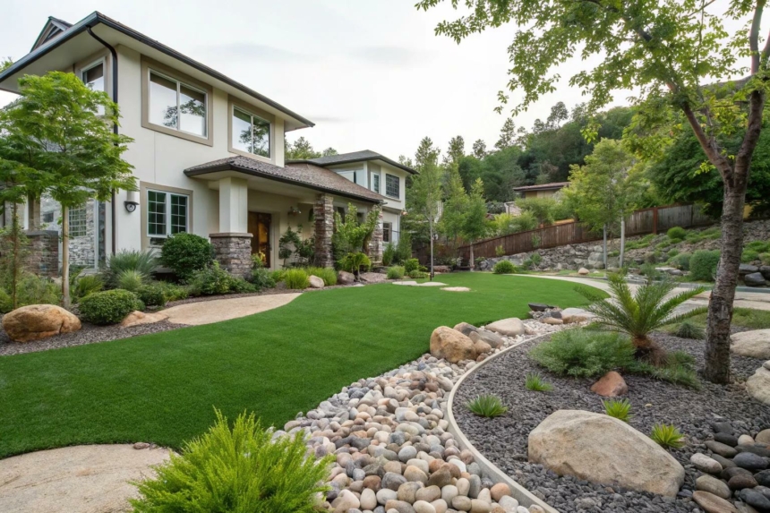 front yard landscaping ideas in texas 3