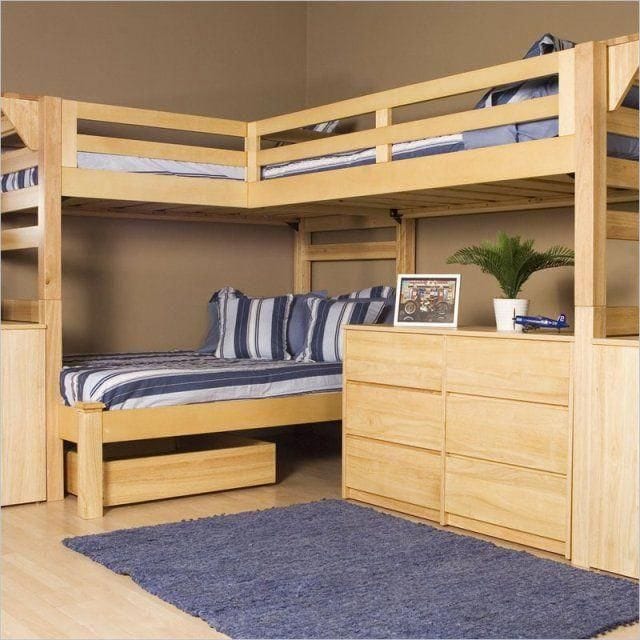 full over full bunk beds for adults 4
