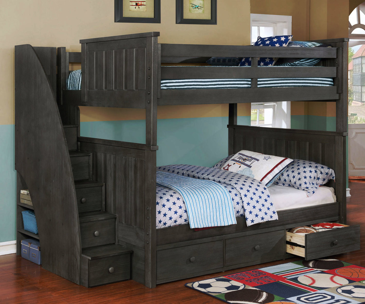 full size mattress bunk beds 2