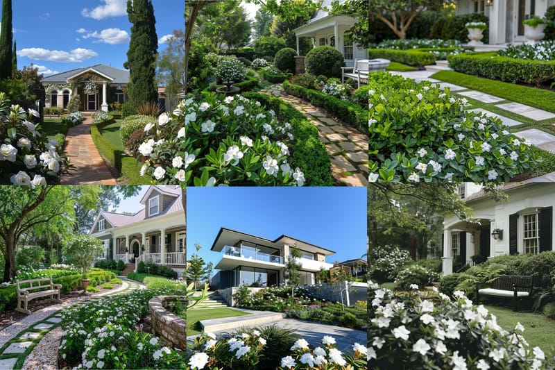 gardenia front yard landscaping ideas 2