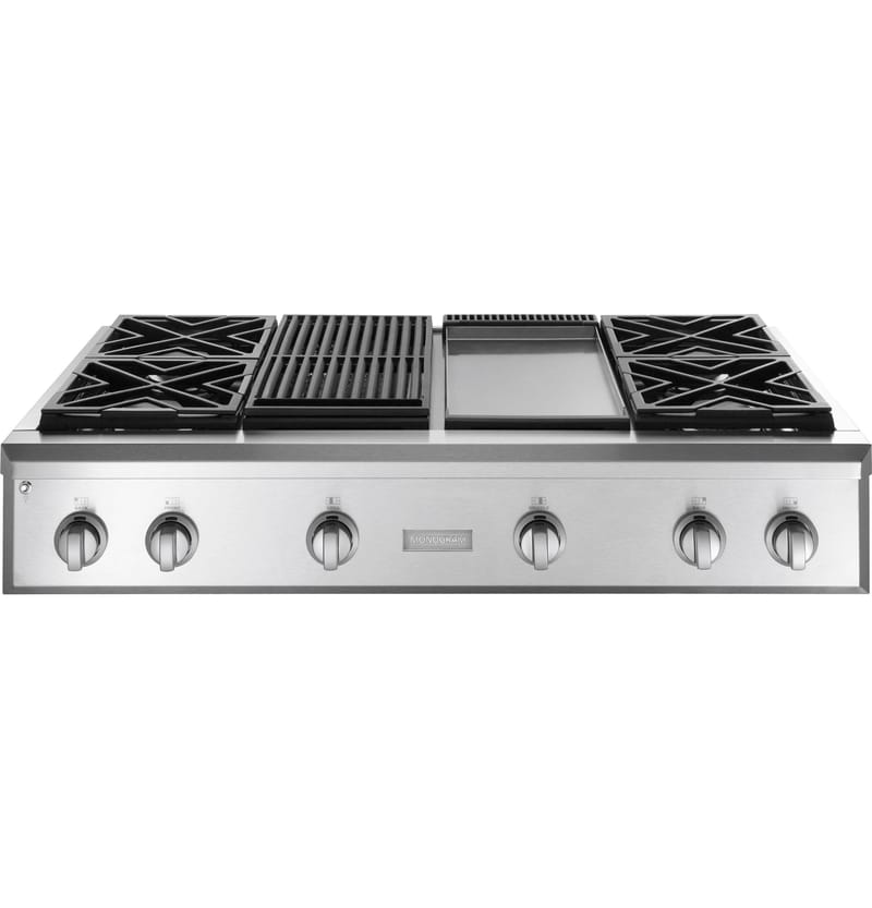 gas range with grill top 3