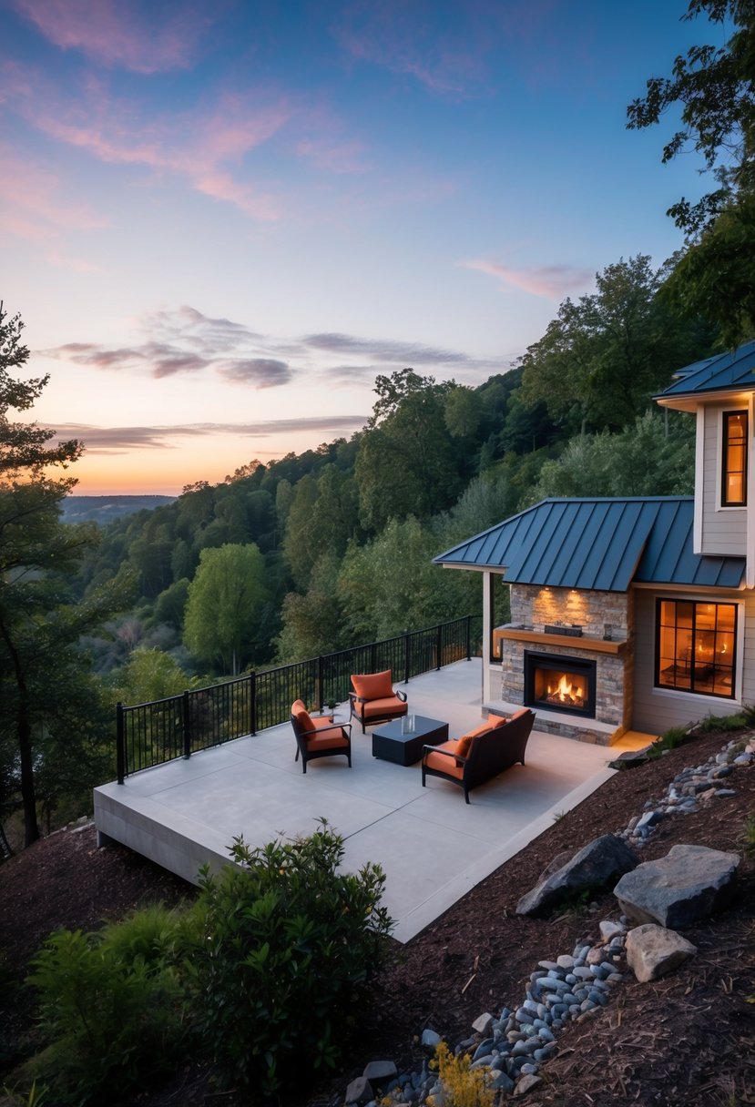 hillside house plans with walkout basement 2