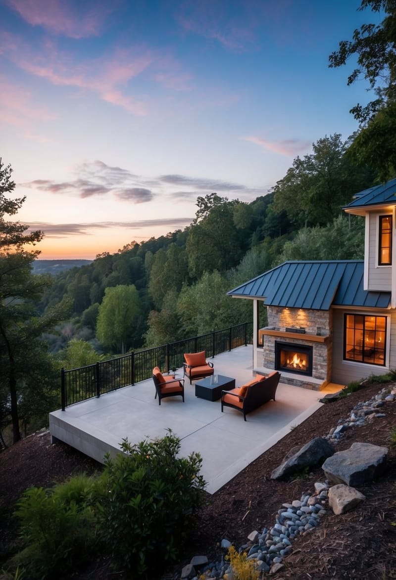 hillside house plans with walkout basement 2