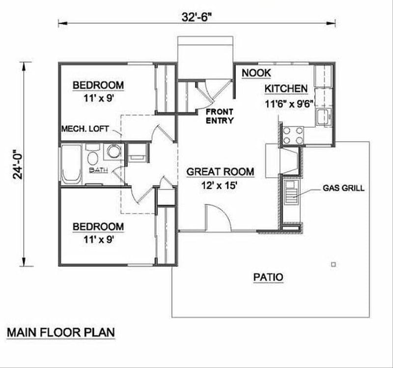 home design 700 sq ft 4