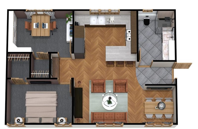 home design 700 sq ft 5