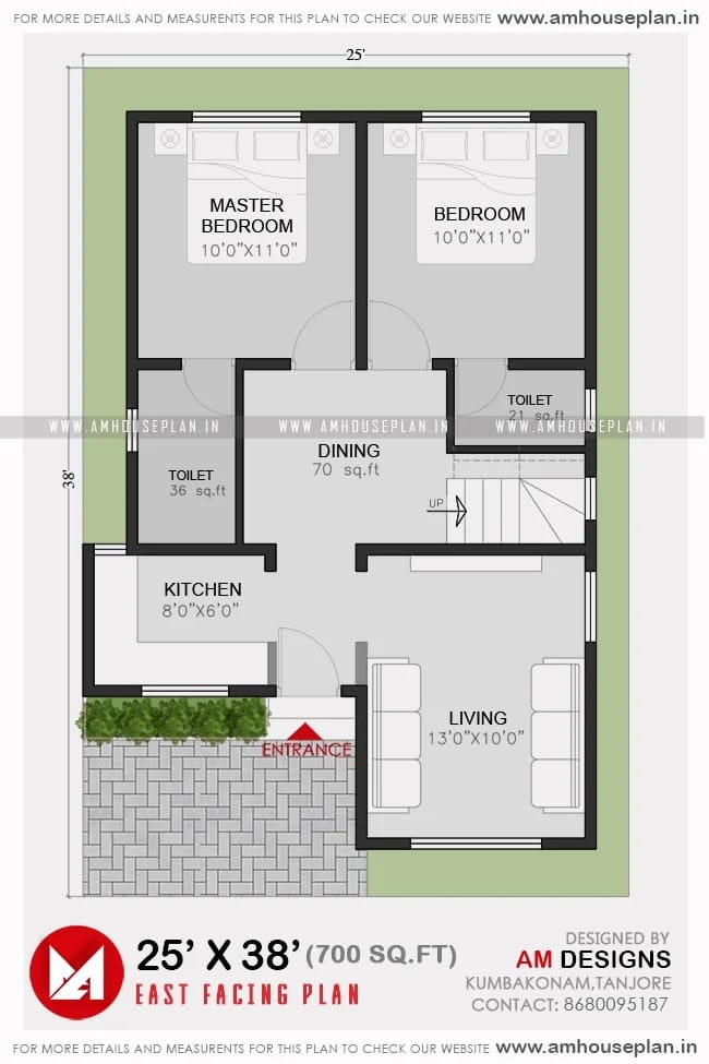 home design 700 sq ft 1