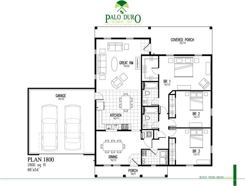 home plan 1800 square feet 3