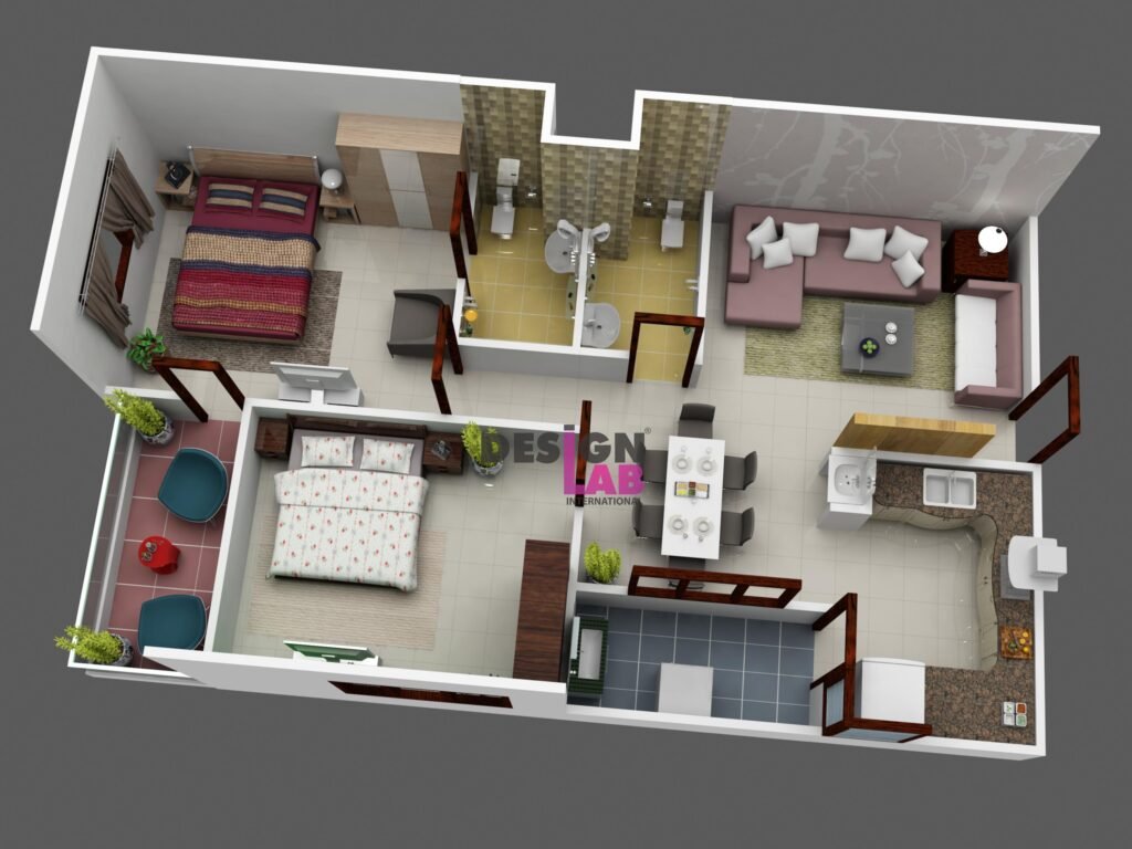 home plan 800 sq ft 3