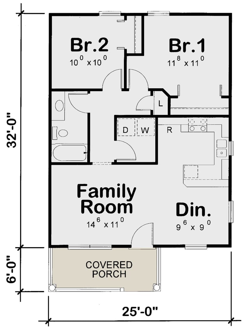 home plan 800 sq ft 5