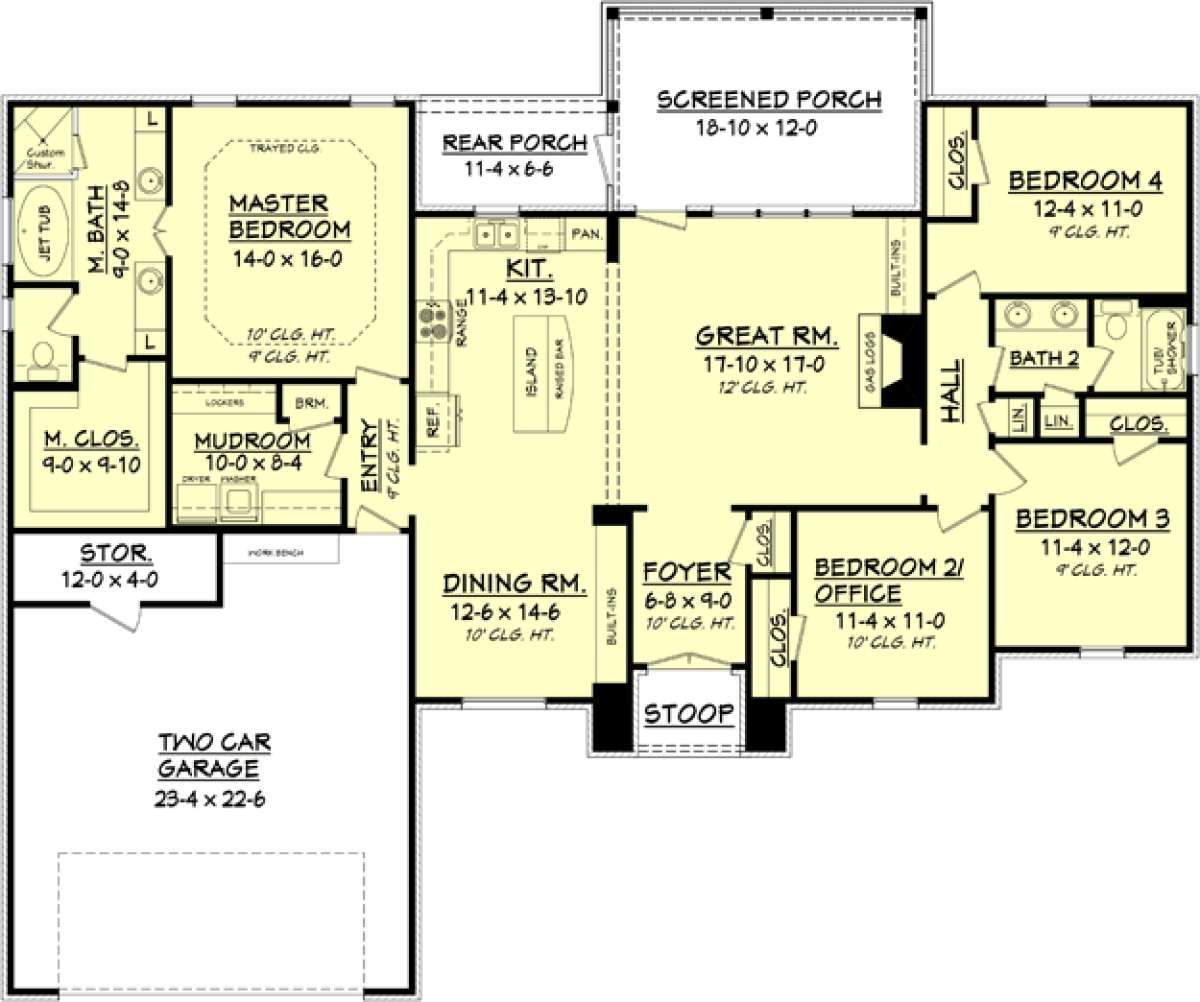home plan for 2000 sq feet 4