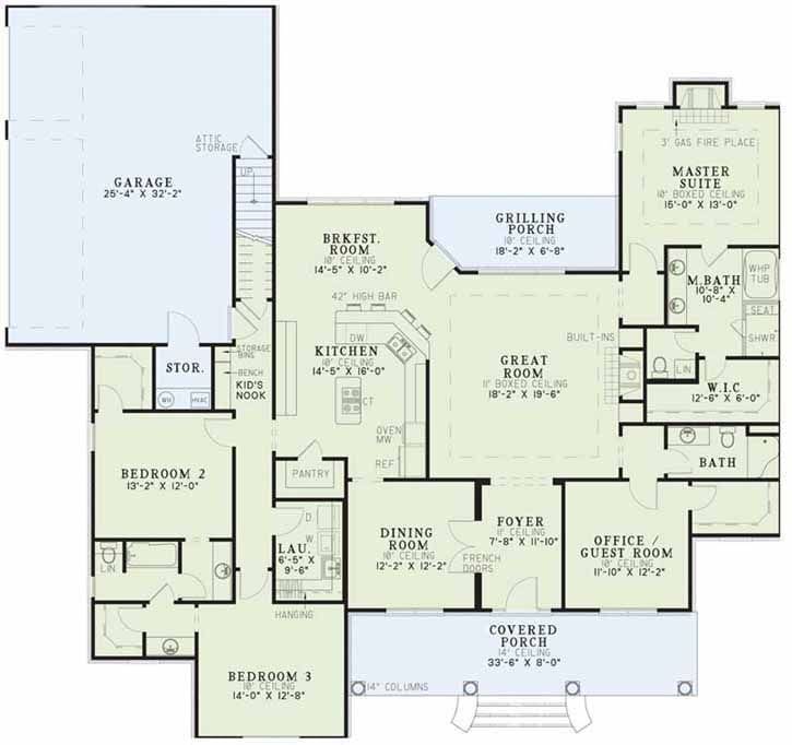 home plan for 2000 sq feet 3