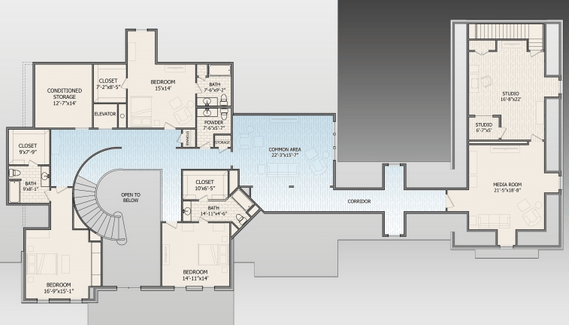 home plans with dual master suites 4