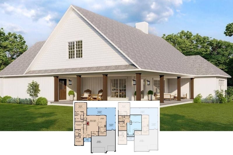 home plans with wrap around porch 3