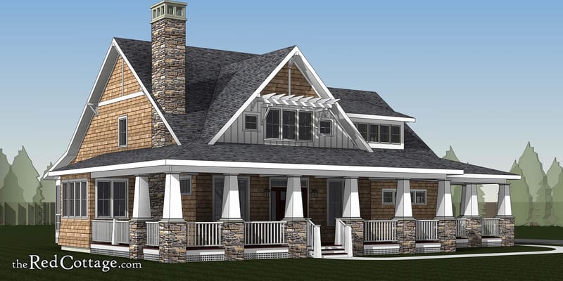 home plans with wrap around porch 5