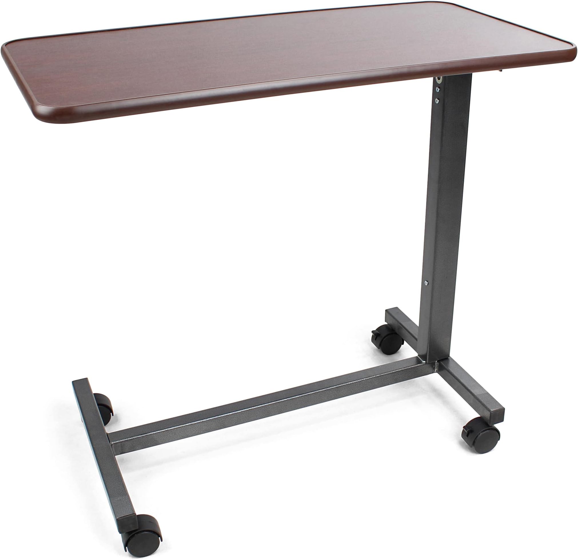 hospital bedside table on wheels 3