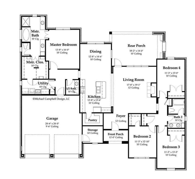 house plans 2000 sq ft 2 story 4