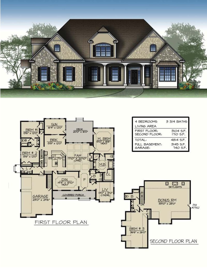 house plans 4000 square feet 2