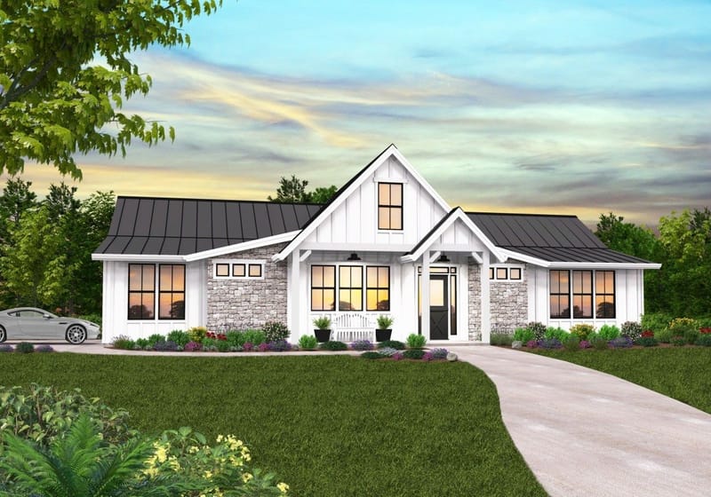 house plans farmhouse one story 3