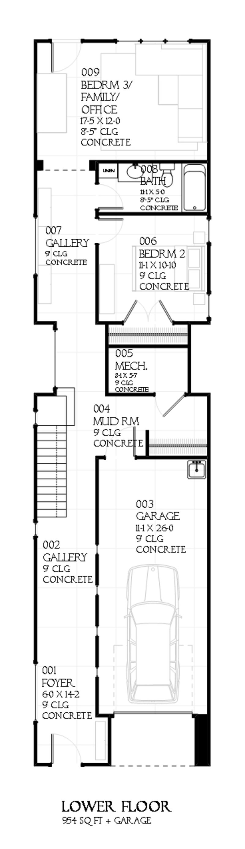 house plans for narrow lots 4